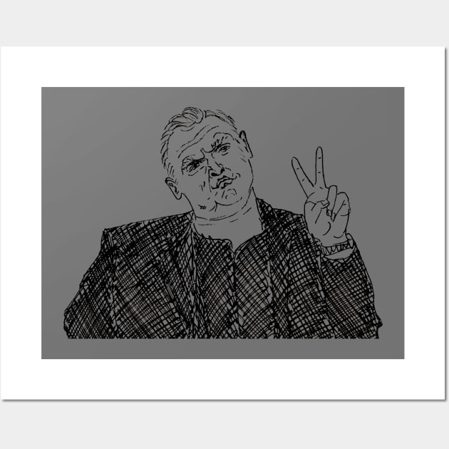 greg davies - deuces Wall Art by underscoree